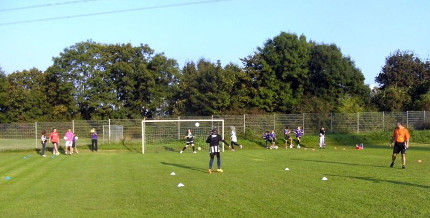 Mädchenfußballworkshop