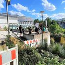 Parkour am Wilhelm-Hack-Museum