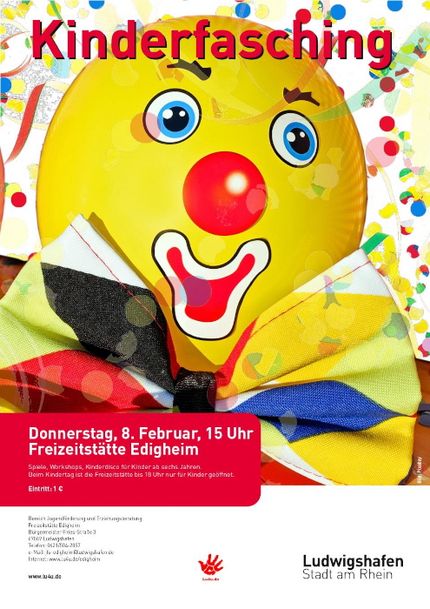 Plakat Faschingskindertag