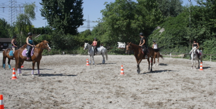 Reiten auf der Jugendfarm Pfingstweide